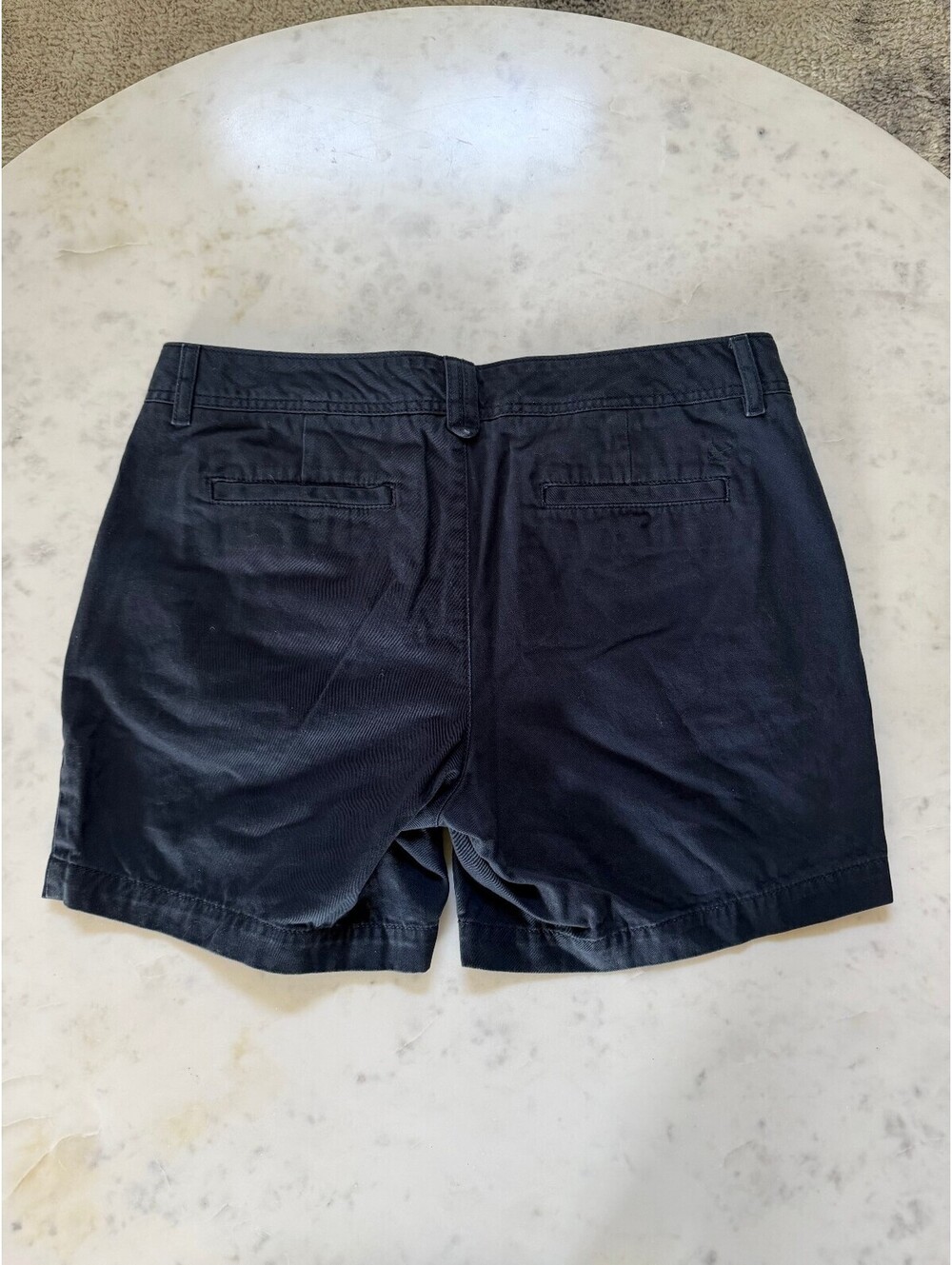 Eddie Bauer Navy Shorts- Size 8 - Picture 4 of 6